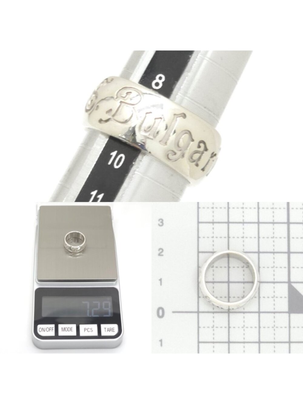 Bvlgari Save the Children Ring 50 125 Anniversary Sterling Silver - Picture 7 of 9
